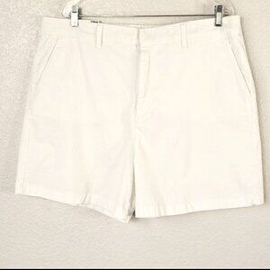 Anne Klein Size 20 Classic White Chino Shorts